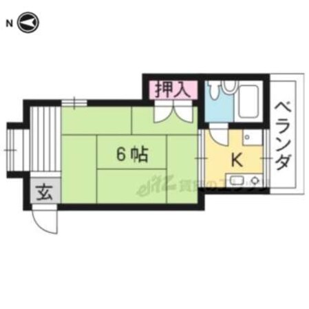 プチホワイトアタカＡの物件間取画像